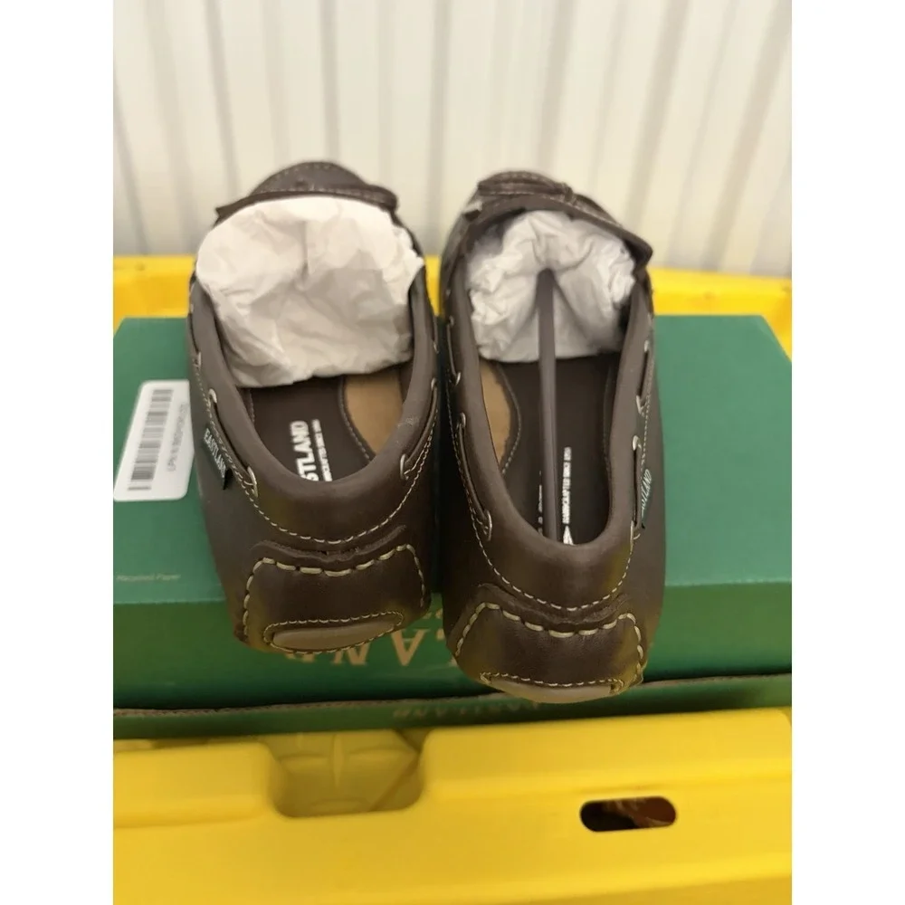 NWT Eastland Marcella Driving Moccasins LOAFERS Slip On FLATS Brown 9,5